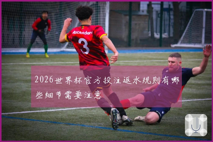 2026世界杯官方投注返水规则有哪些细节需要注意